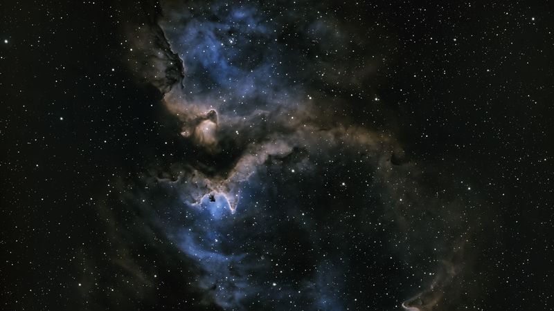 space, stars, nebula, universe, galaxy, 4k