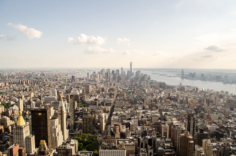 cityscape, city, New York City, Manhattan, skyscraper