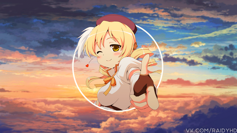 anime, anime girls, picture-in-picture