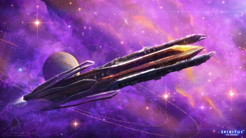 science fiction, space art, space, spaceship