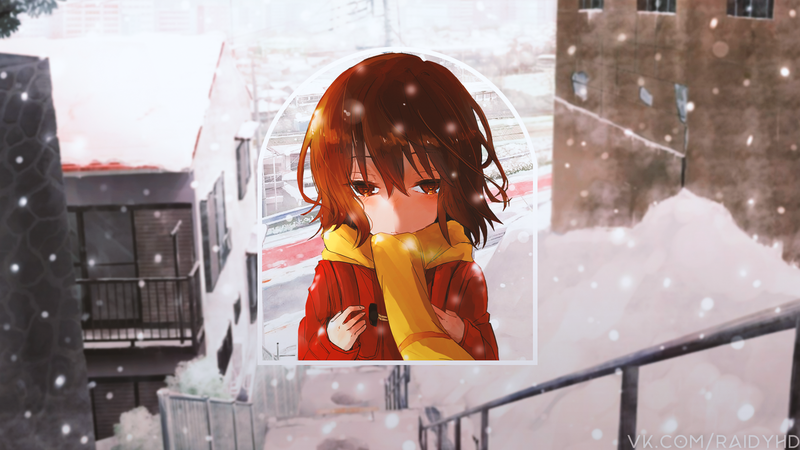 anime, anime girls, picture-in-picture, Boku dake ga Inai Machi