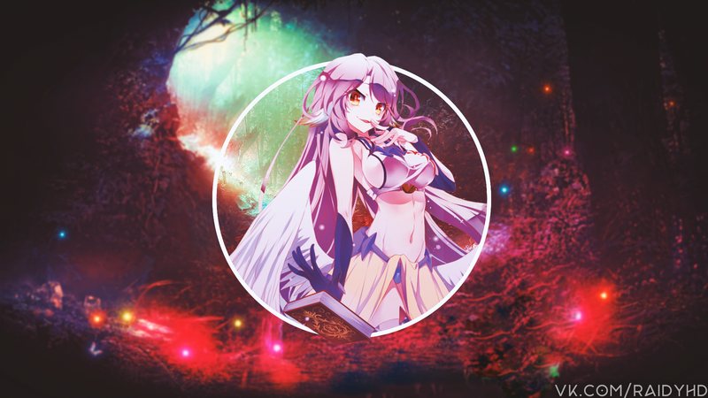 anime, anime girls, picture-in-picture, No Game No Life, Jibril