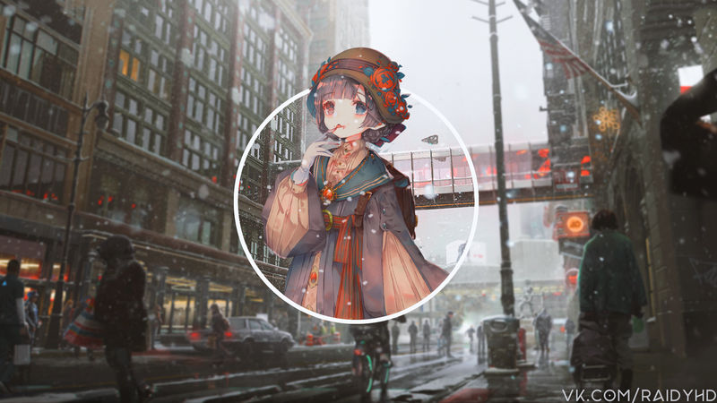 anime, anime girls, picture-in-picture