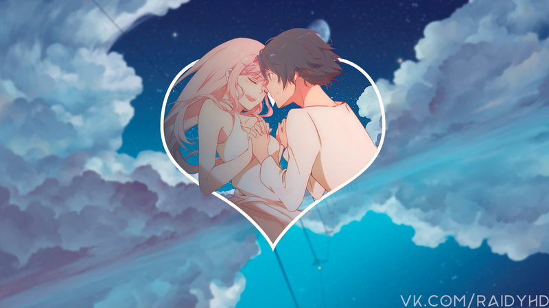 anime, anime girls, picture-in-picture, Darling in the FranXX