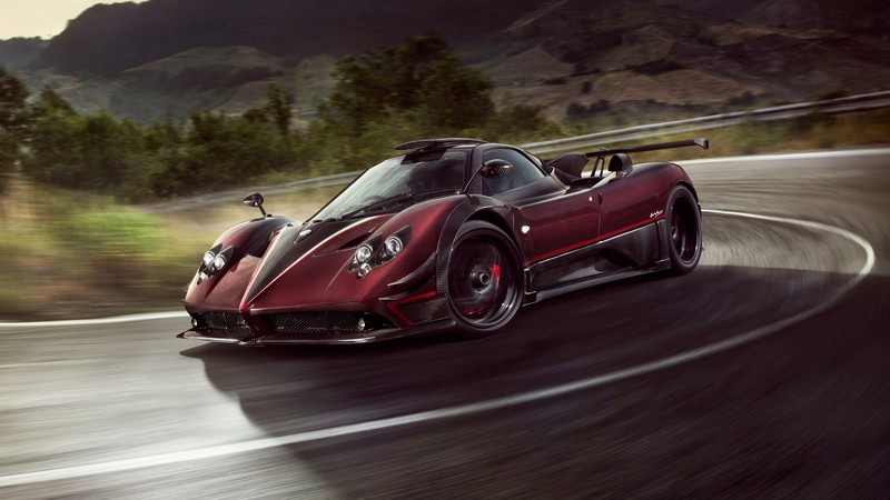 car, Pagani, vehicle, road, Zonda, Pagani Zonda Cinque, supercars