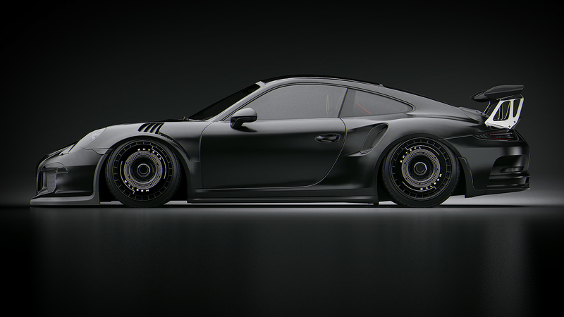 car, Khyzyl Saleem, digital art, Porsche 911 Carrera