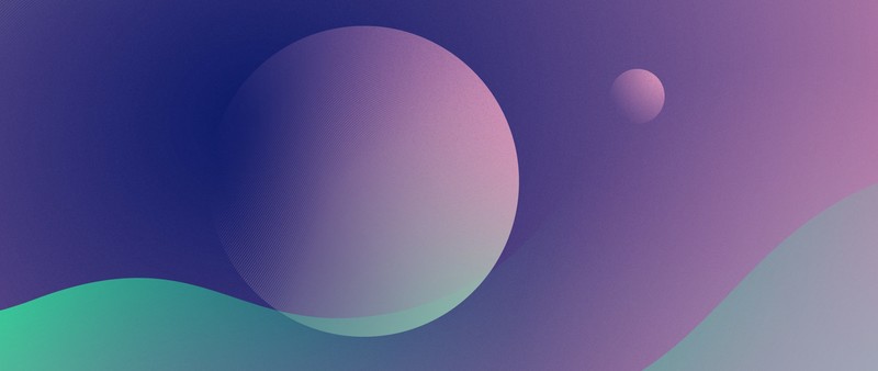 simple, simple background, blue, purple, abstract, circle