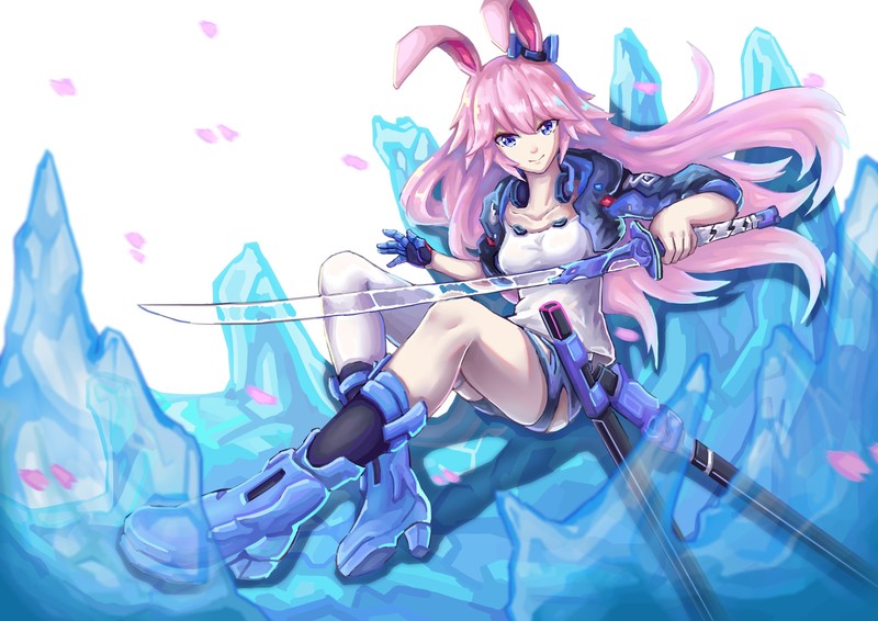 anime, anime girls, Honkai Impact, Yae Sakura (Honkai Impact)