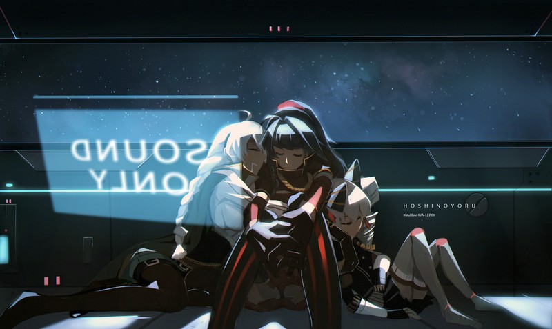 anime, anime girls, Honkai Impact, Mei (Honkai Impact), Kiana Kaslana, Bronya Zaychik