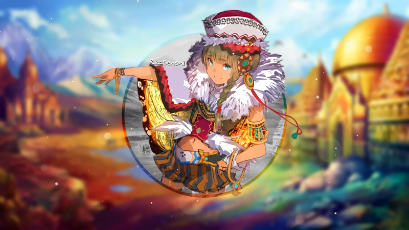 anime girls, manga, anime, yellow background