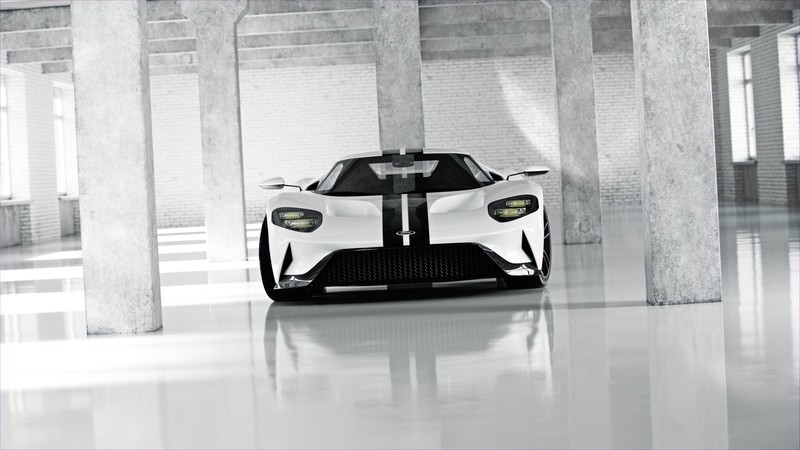 car, 2017 Ford GT, photography