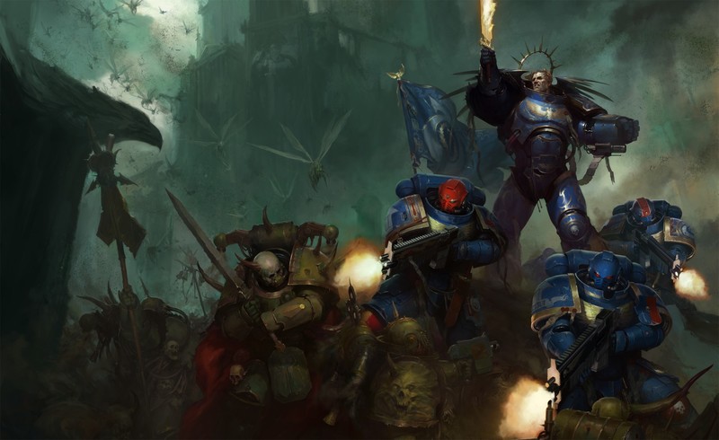 Warhammer 40,000, Ultramarines, WH40K, Warhammer