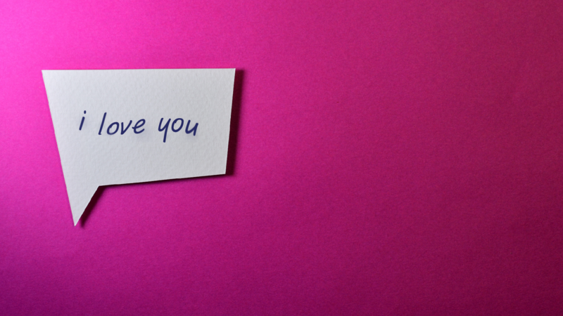 love, simple, simple background, pink, magenta