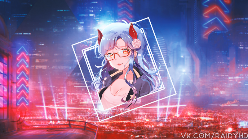 anime, anime girls, picture-in-picture