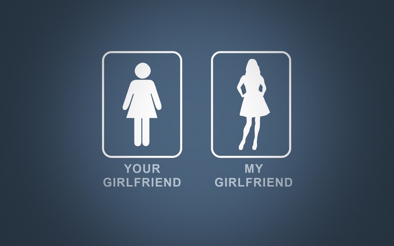humor, typography, blue background, silhouette