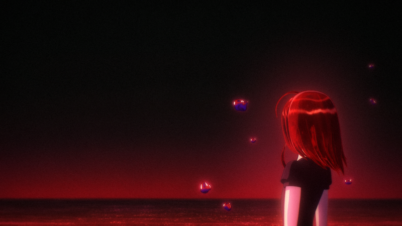 Houseki no Kuni, cinnabar, anime, redhead, red