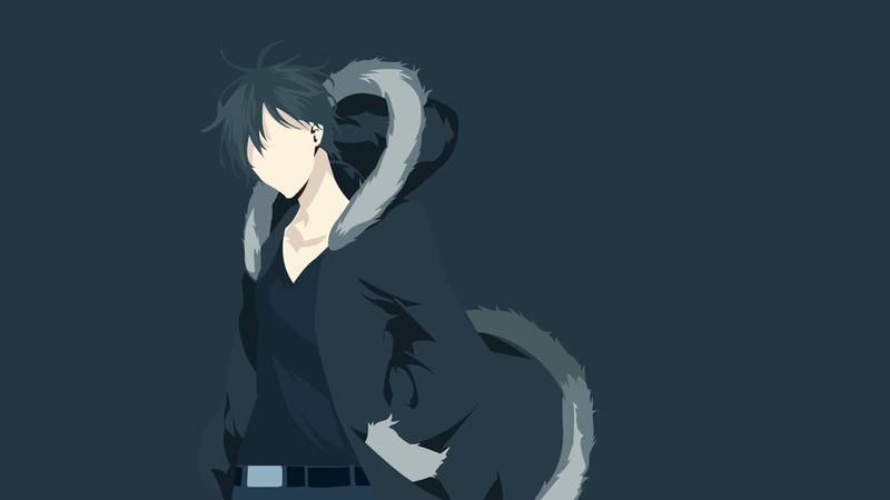 minimalism, anime, anime boys, Orihara Izaya, Durarara!!