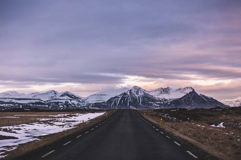 mountains, highway, photography, road