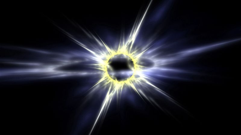 sphere, flash, shine, bright, abstraction, 4k