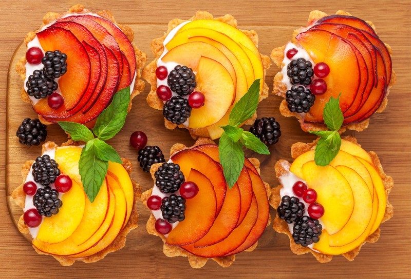 dessert, food, fruit, berries