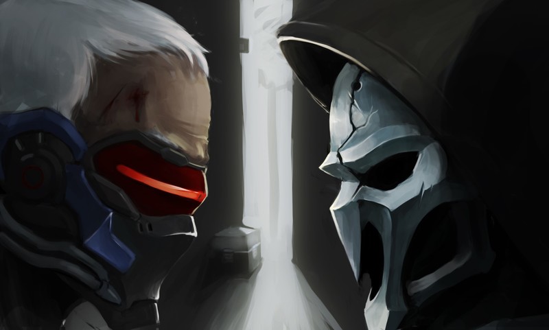 Overwatch, Soldier: 76, Reaper (Overwatch), video games
