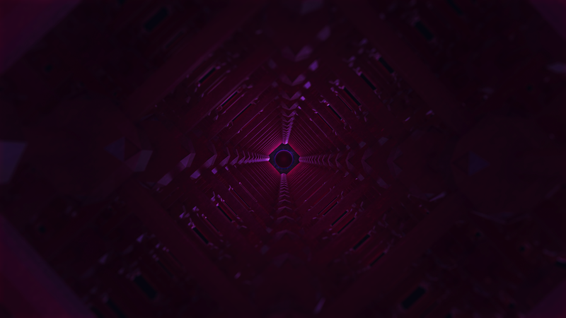 3D Abstract, abstract, render, digital art, 3d design, shapes, geometry, render in shapes, magenta, glowing, translucent, CGI