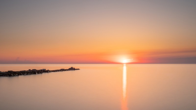 photography, sunset, water