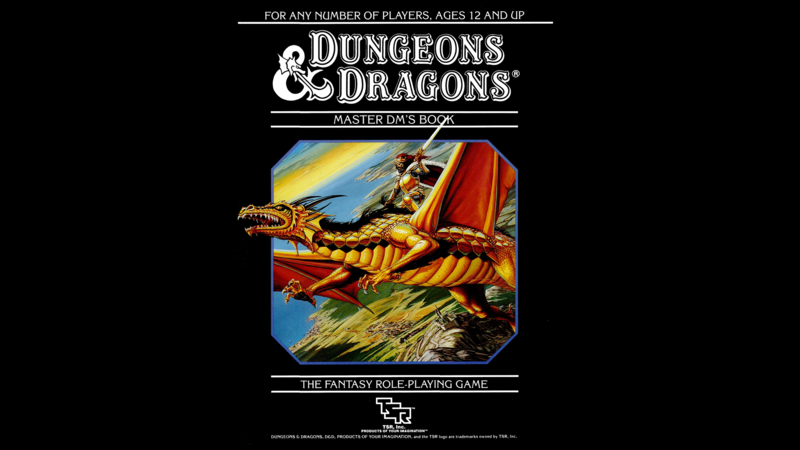 D&D, Dungeons & Dragons, book cover, Table Top RPG