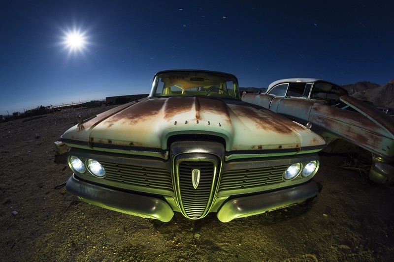 car, vehicle, fisheye lens, Ford