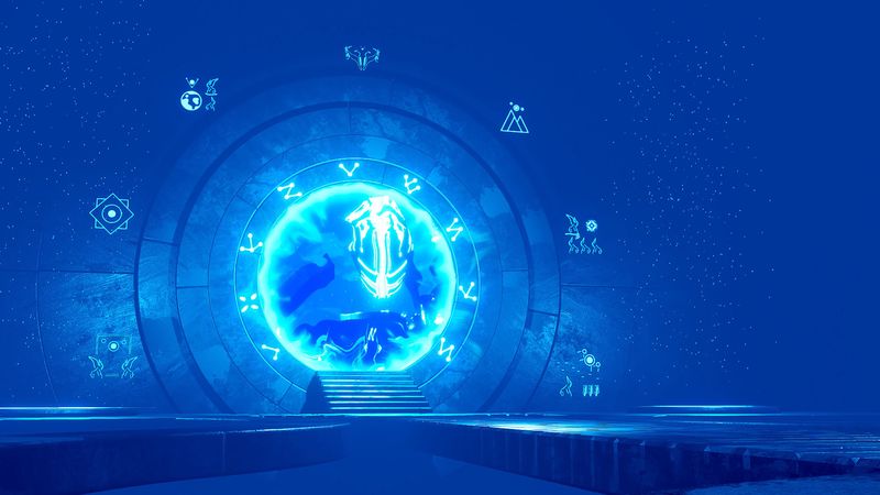 circle, glow, technology, art, 4k
