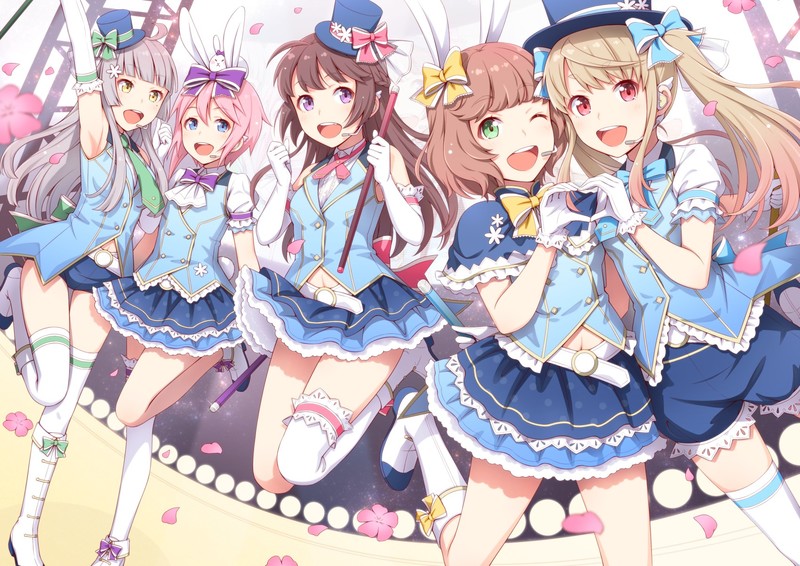 Girls Avenue, anime, anime girls