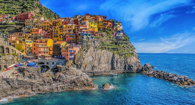 nature, vacation, sky, Italy, Cinque Terre