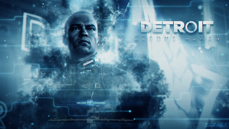 Detroit become human, Detroit: Become Human, game art, Markus (Detroit: Become Human), Quantic Dream, PlayStation 4