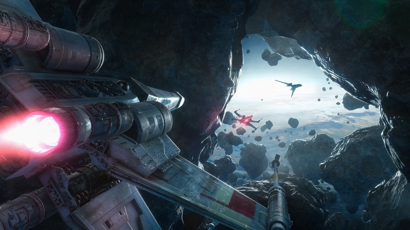 Star Wars, science fiction, X-wing, Star Wars: Battlefront