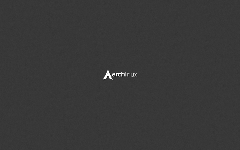 Archlinux, grey, minimalism, simple