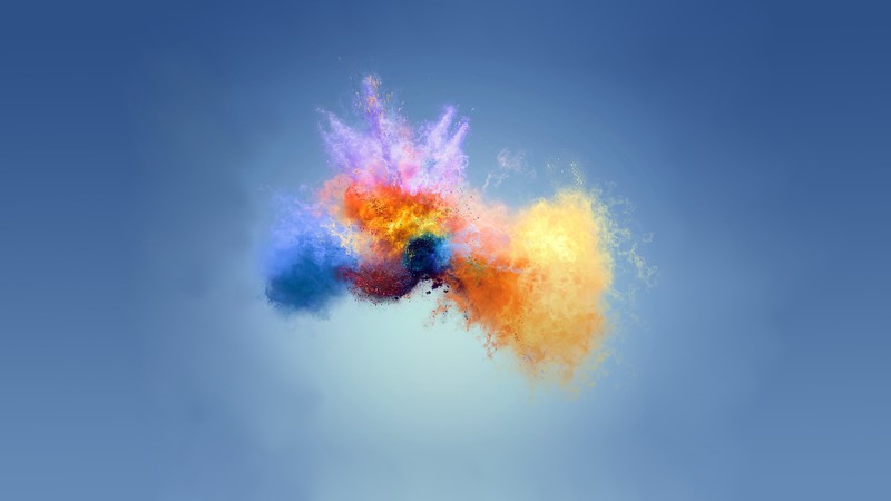 abstract, colorful, blue background