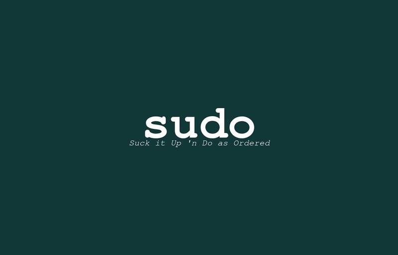 sudo, technology, Linux, programming, humor