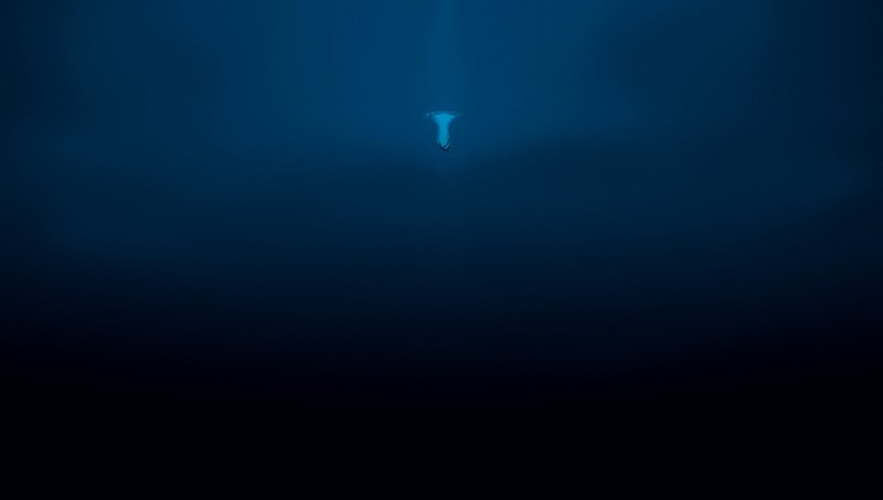water, underwater, falling