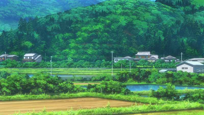 Non Non Biyori, landscape, anime, nature