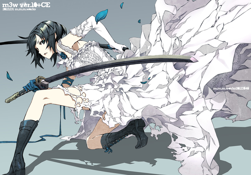 anime, anime girls, manga, Dogs: Bullets & Carnage