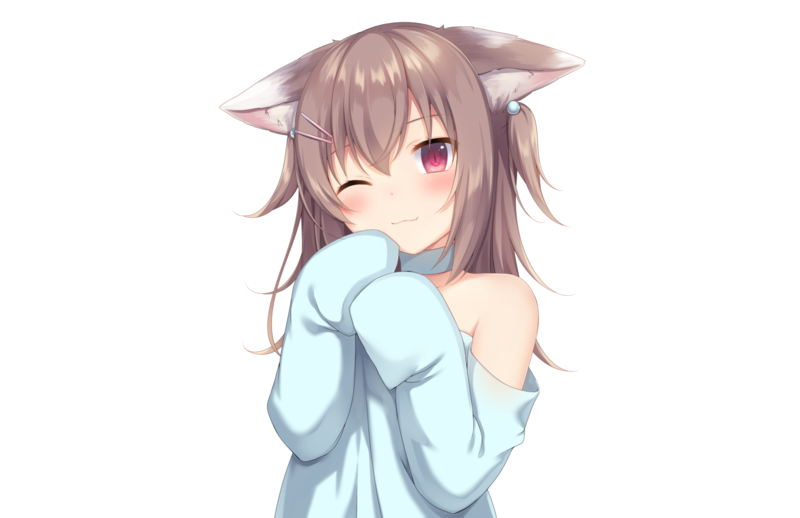 anime, anime girls, nekomimi