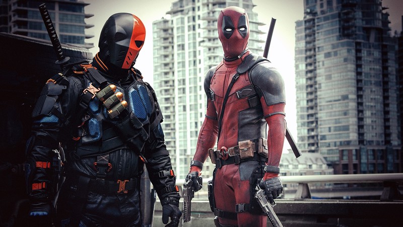 superhero, DC Comics, Deathstroke, Deadpool