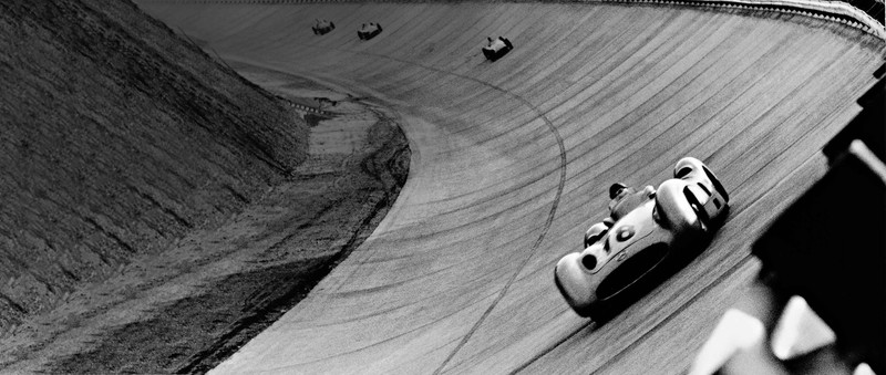 monochrome, car, race tracks, race cars, Retro style, banked turn