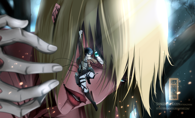 Shingeki no Kyojin, Annie Leonhart, Eren Jeager