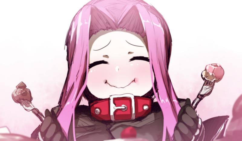 Fate Series, Fate/Stay Night, anime girls, Rider (Fate/Stay Night)