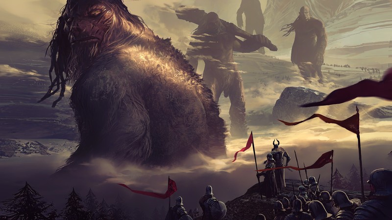 fantasy art, artwork, fan art, concept art, giant, digital art