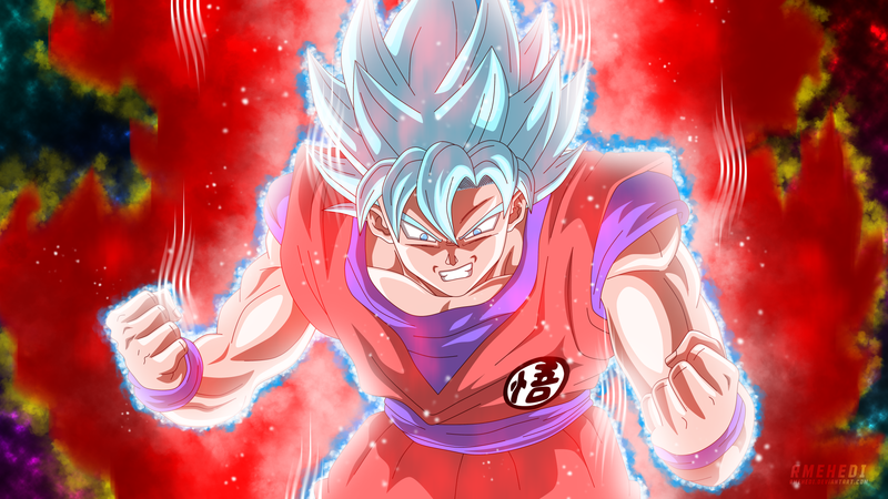 Dragon Ball Super, Dragon Ball, Son Goku, Super Saiyajin Blue, Kaio-ken