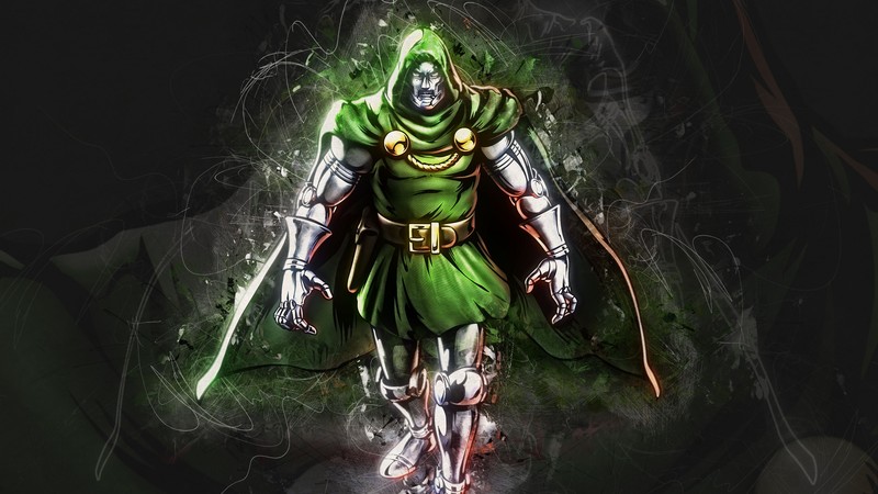 hero, comics, artwork, Dr. Doom, Fantastic Four, Marvel Vs. Capcom, Marvel vs. Capcom 3: Fate of Two Worlds