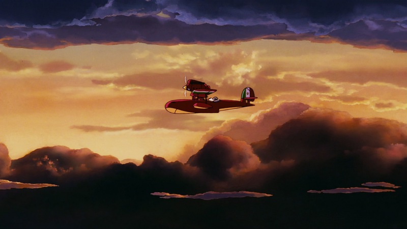 Studio Ghibli, anime, Kurenai no Buta, Porco Rosso