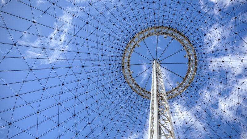tower, construction, metal, architecture, 4k